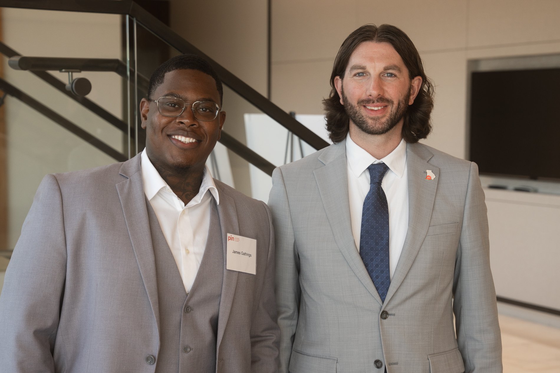 James Gathings (left) and Cody Cocchi (right)