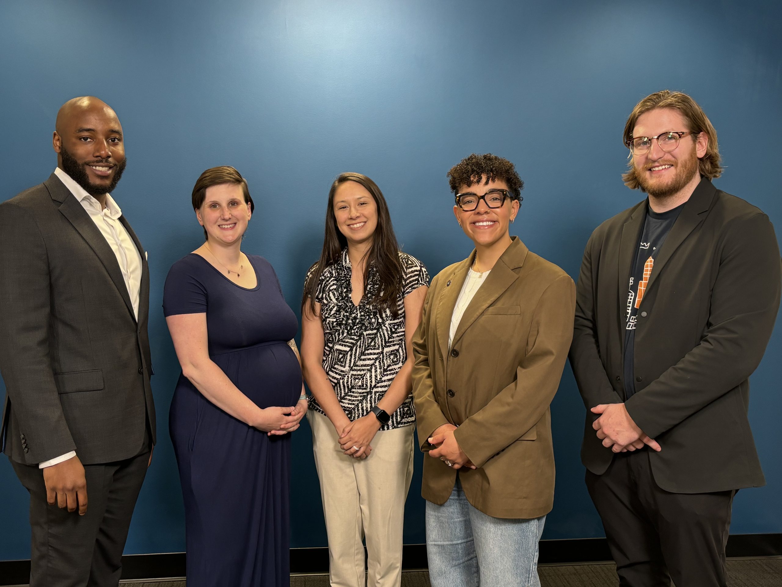 The 2024 Leaders Program Kentucky-Tennessee Team: Robert Turner, Katie Porrit, Allyn Abadie, Kayla Meisner, and Chuck Layne.