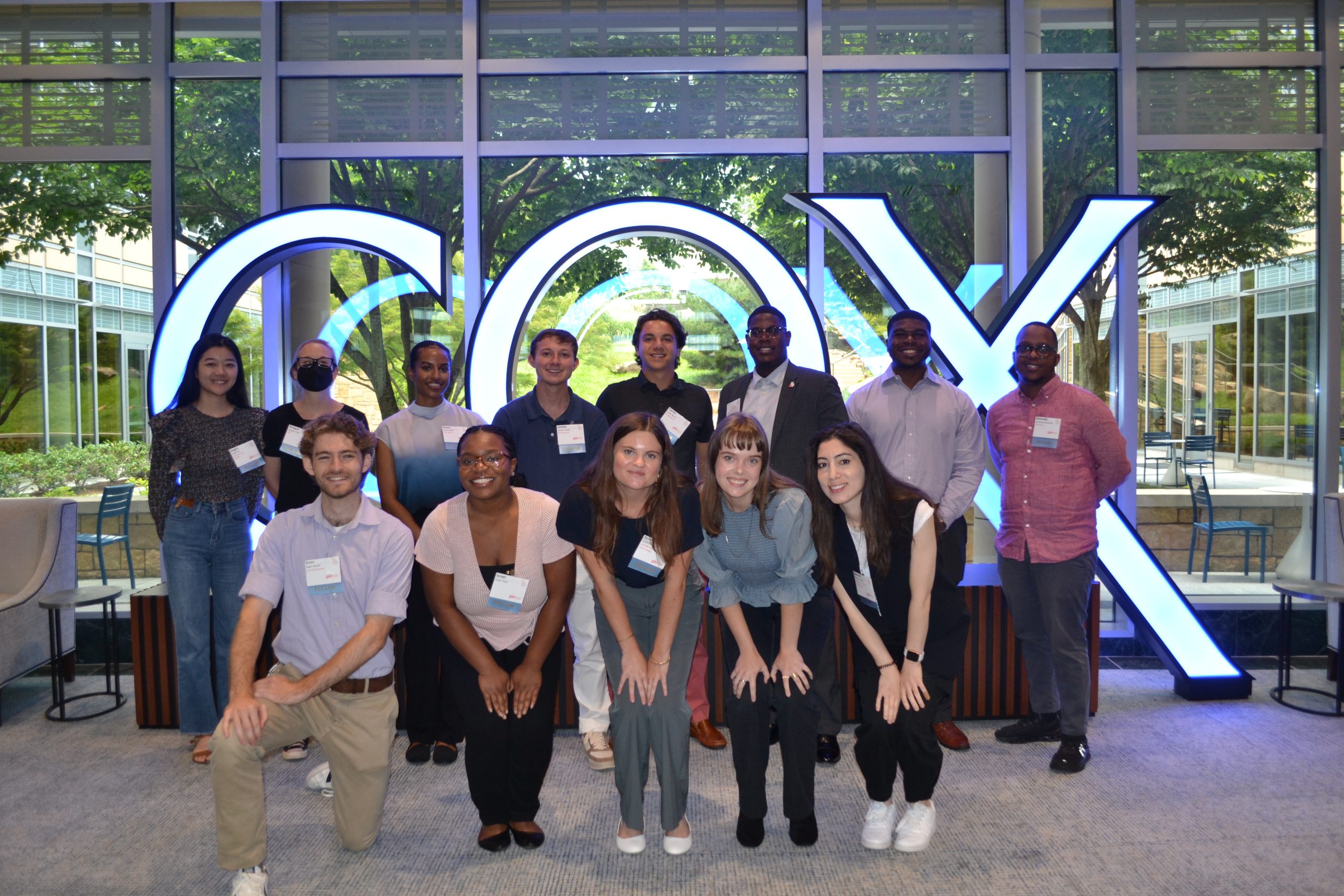 The graduating and newly joining PIN Fellows at the July 2024 Forum at Cox Headquarters